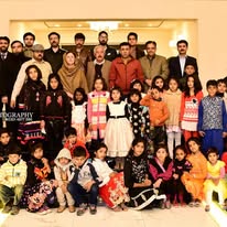 Family group celebration at Primecastle