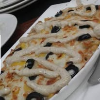 Catered dish served at an event
